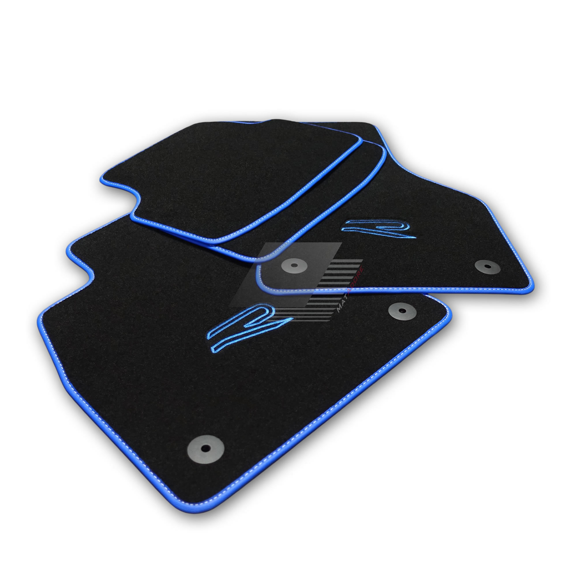 VW Golf 8 Floor Mats 2019 Onwards TYPE 2 *Automatic #R Middle